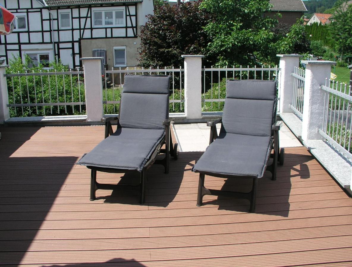 Ferienwohnung Am Deister Mit Grossem Balkon Springe Exterior photo